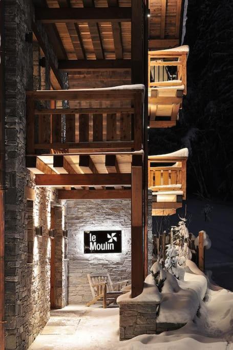 Chalet Le Moulin, Courchevel Le Praz, 6 Chambres, Ski In, Ski Out 외부 사진