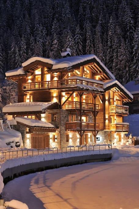 Chalet Le Moulin, Courchevel Le Praz, 6 Chambres, Ski In, Ski Out 외부 사진