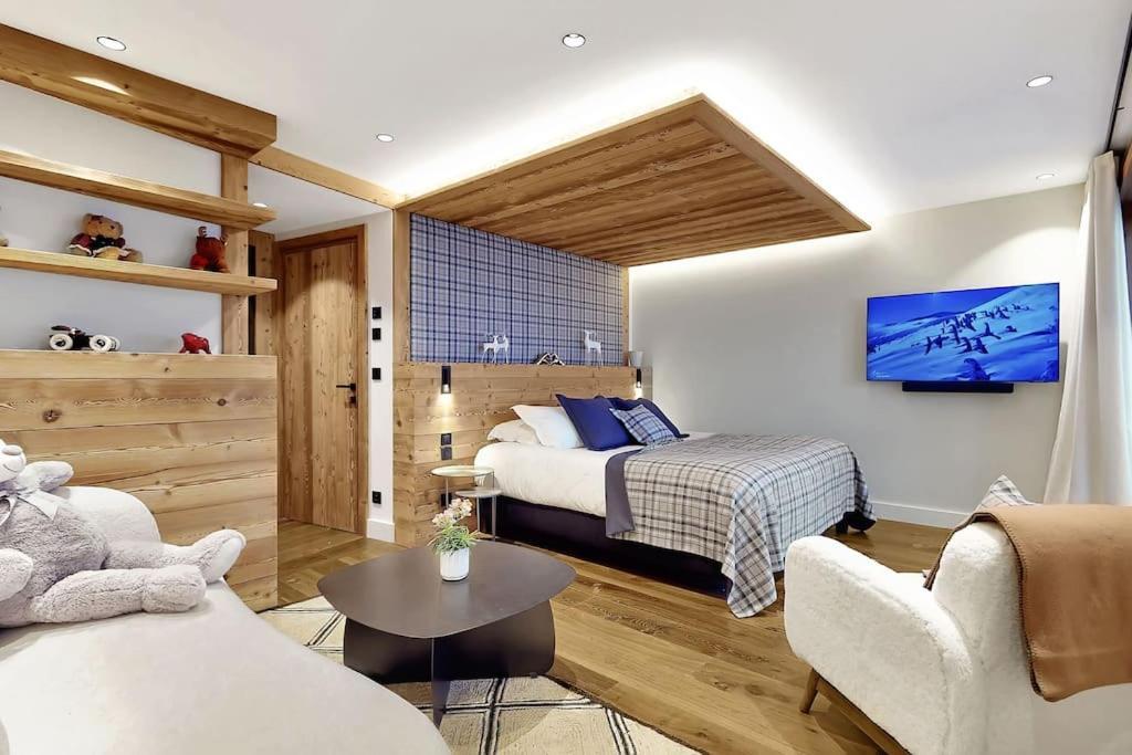 Chalet Le Moulin, Courchevel Le Praz, 6 Chambres, Ski In, Ski Out 외부 사진